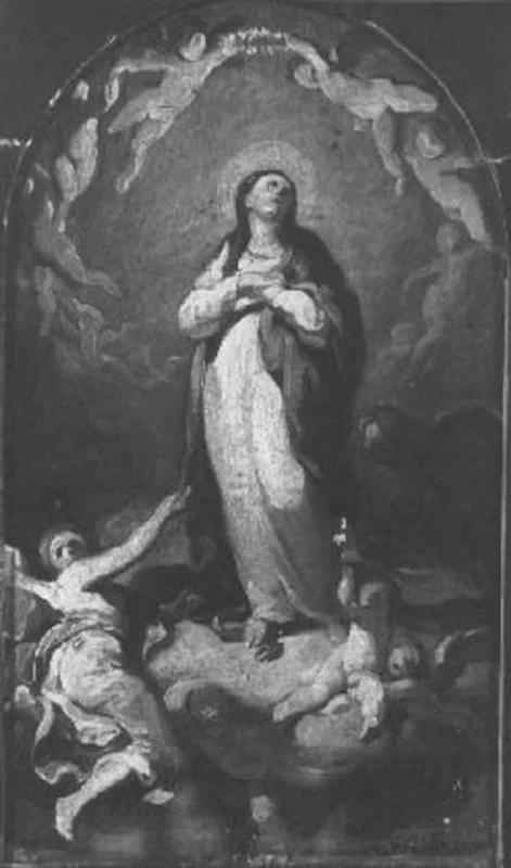 Immacolata Concezione - Palazzo Frizzoni, Bergamo, bozzetto